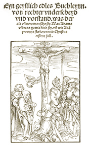 Title Page of German Theology