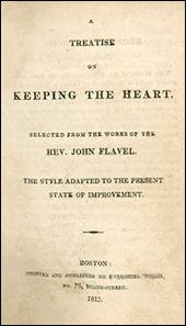 Title Page of Keeping the Heart by John Flavel (Puritan Sermon on Proverbs 4:23)
