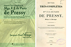 READ ONLINE: J. P. Minge: Oeuvres Tres-Completes de Mgr. F. J. de Partz de Pressy (1842 Edition)