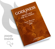Godliness is Profitable for All Things by Isaac Barrow  (2011 Paperback Book Edition)