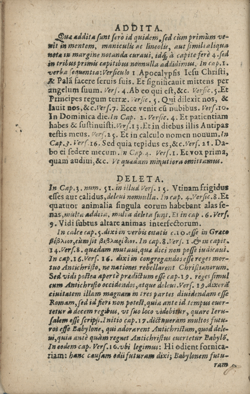 In sacram beati Ioannis Apostoli and Evangelistae Apocalypsin Commentarii by Francisci Riberae, Presbyteri Societatis Iesu, 1602 edition in Latin - read online free