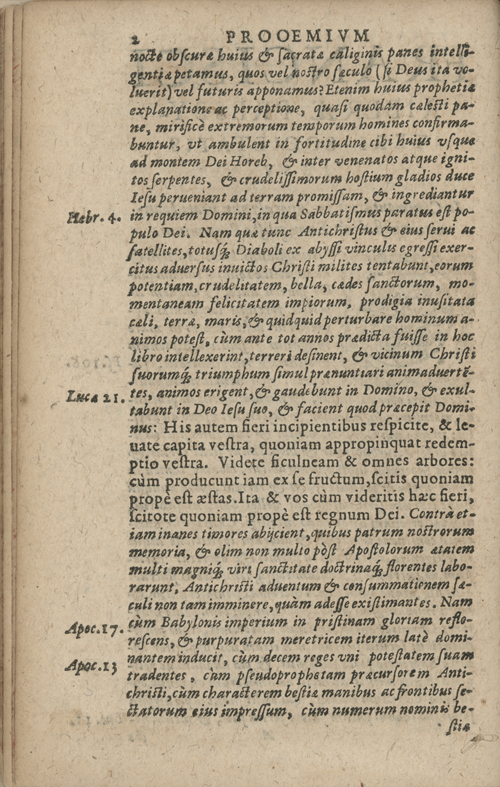 In sacram beati Ioannis Apostoli and Evangelistae Apocalypsin Commentarii by Francisci Riberae, Presbyteri Societatis Iesu, 1602 edition in Latin - read online free
