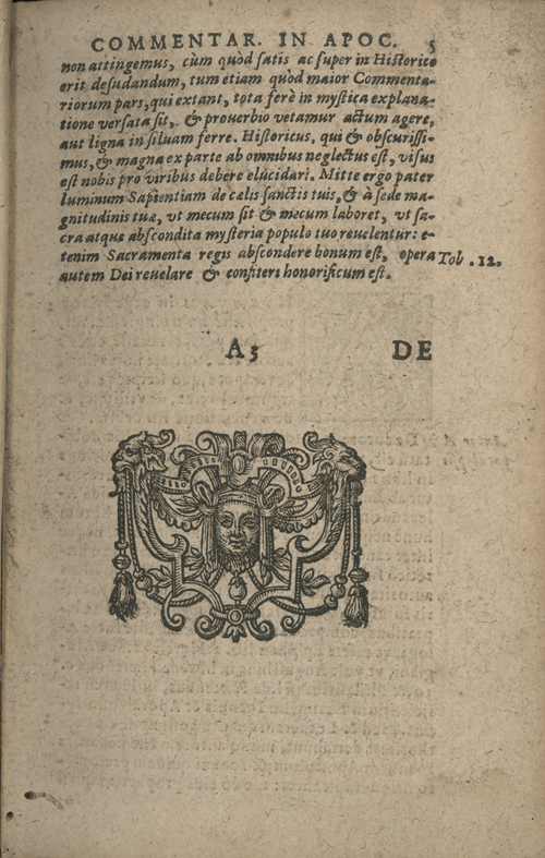 In sacram beati Ioannis Apostoli and Evangelistae Apocalypsin Commentarii by Francisci Riberae, Presbyteri Societatis Iesu, 1602 edition in Latin - read online free