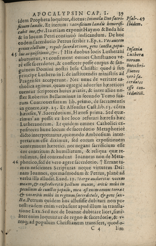 In sacram beati Ioannis Apostoli and Evangelistae Apocalypsin Commentarii by Francisci Riberae, Presbyteri Societatis Iesu, 1602 edition in Latin - read online free