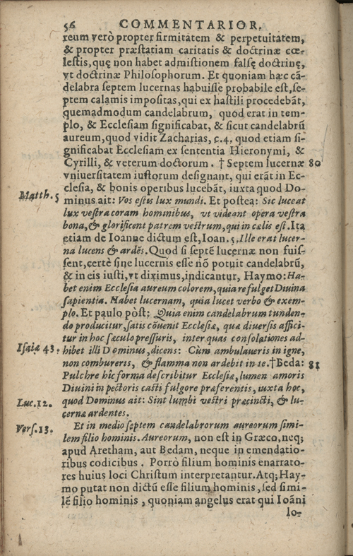In sacram beati Ioannis Apostoli and Evangelistae Apocalypsin Commentarii by Francisci Riberae, Presbyteri Societatis Iesu, 1602 edition in Latin - read online free