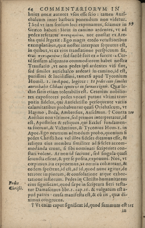 In sacram beati Ioannis Apostoli and Evangelistae Apocalypsin Commentarii by Francisci Riberae, Presbyteri Societatis Iesu, 1602 edition in Latin - read online free