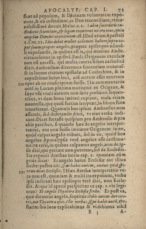 In sacram beati Ioannis Apostoli and Evangelistae Apocalypsin Commentarii by Francisci Riberae, Presbyteri Societatis Iesu, 1602 edition in Latin - read online free