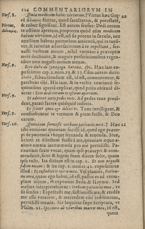 In sacram beati Ioannis Apostoli and Evangelistae Apocalypsin Commentarii by Francisci Riberae, Presbyteri Societatis Iesu, 1602 edition in Latin - read online free