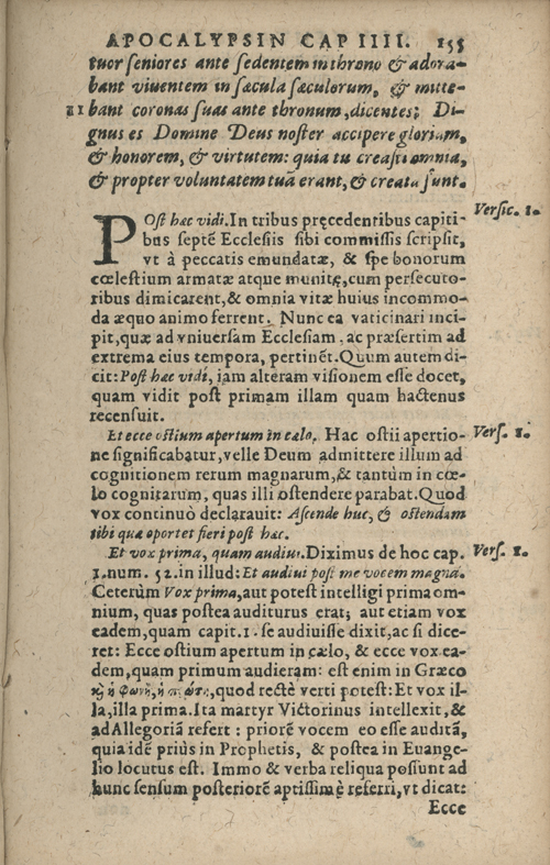 In sacram beati Ioannis Apostoli and Evangelistae Apocalypsin Commentarii by Francisci Riberae, Presbyteri Societatis Iesu, 1602 edition in Latin - read online free