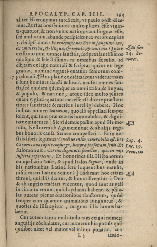 In sacram beati Ioannis Apostoli and Evangelistae Apocalypsin Commentarii by Francisci Riberae, Presbyteri Societatis Iesu, 1602 edition in Latin - read online free