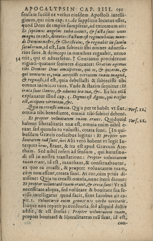 In sacram beati Ioannis Apostoli and Evangelistae Apocalypsin Commentarii by Francisci Riberae, Presbyteri Societatis Iesu, 1602 edition in Latin - read online free