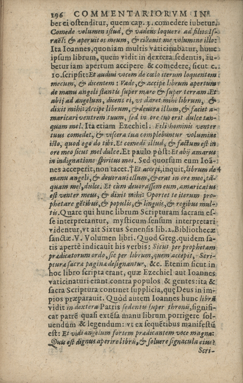 In sacram beati Ioannis Apostoli and Evangelistae Apocalypsin Commentarii by Francisci Riberae, Presbyteri Societatis Iesu, 1602 edition in Latin - read online free