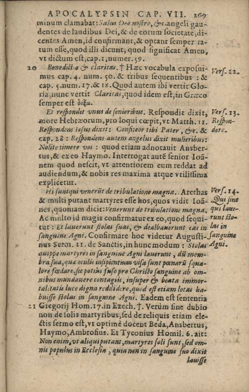 In sacram beati Ioannis Apostoli and Evangelistae Apocalypsin Commentarii by Francisci Riberae, Presbyteri Societatis Iesu, 1602 edition in Latin - read online free