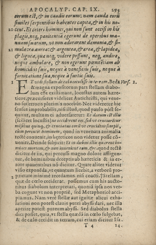 In sacram beati Ioannis Apostoli and Evangelistae Apocalypsin Commentarii by Francisci Riberae, Presbyteri Societatis Iesu, 1602 edition in Latin - read online free