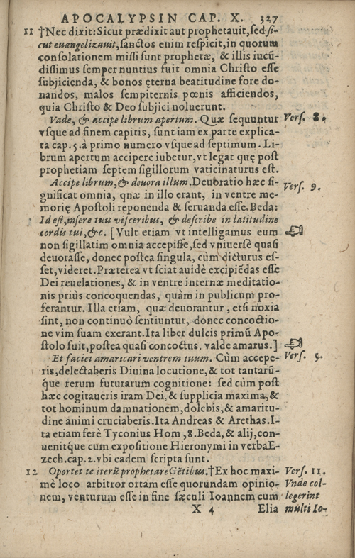 In sacram beati Ioannis Apostoli and Evangelistae Apocalypsin Commentarii by Francisci Riberae, Presbyteri Societatis Iesu, 1602 edition in Latin - read online free