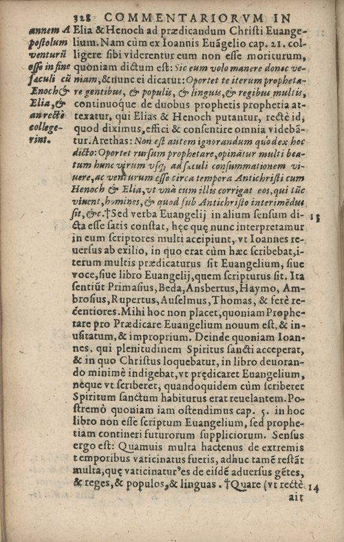 In sacram beati Ioannis Apostoli and Evangelistae Apocalypsin Commentarii by Francisci Riberae, Presbyteri Societatis Iesu, 1602 edition in Latin - read online free