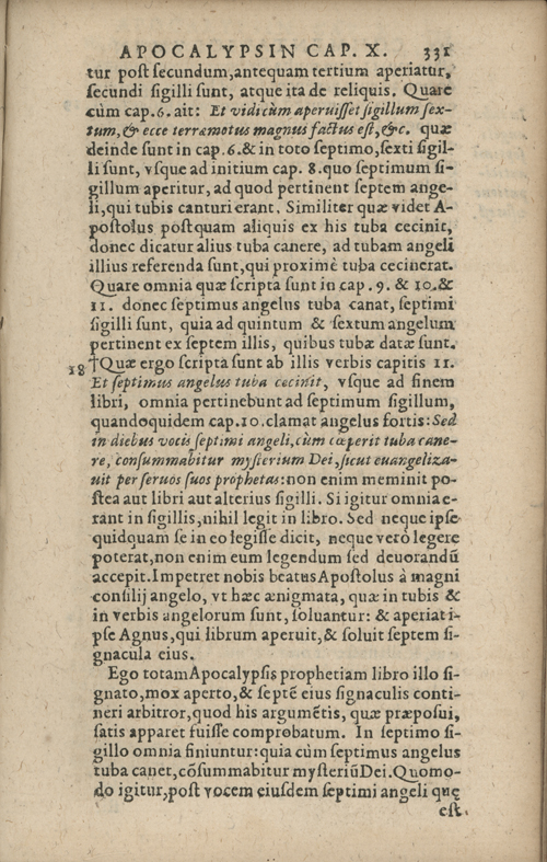 In sacram beati Ioannis Apostoli and Evangelistae Apocalypsin Commentarii by Francisci Riberae, Presbyteri Societatis Iesu, 1602 edition in Latin - read online free