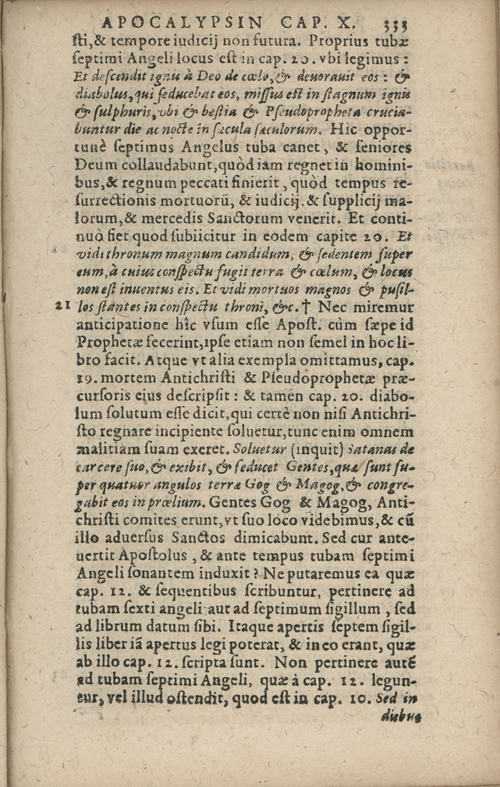 In sacram beati Ioannis Apostoli and Evangelistae Apocalypsin Commentarii by Francisci Riberae, Presbyteri Societatis Iesu, 1602 edition in Latin - read online free