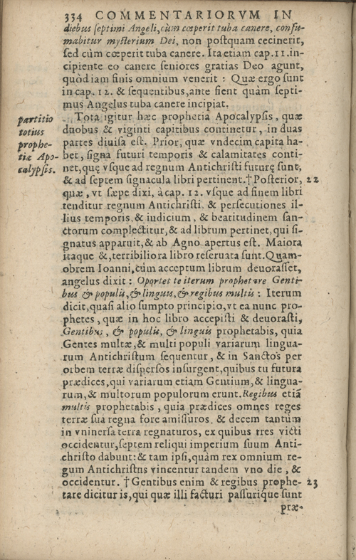 In sacram beati Ioannis Apostoli and Evangelistae Apocalypsin Commentarii by Francisci Riberae, Presbyteri Societatis Iesu, 1602 edition in Latin - read online free