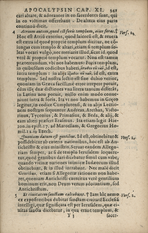 In sacram beati Ioannis Apostoli and Evangelistae Apocalypsin Commentarii by Francisci Riberae, Presbyteri Societatis Iesu, 1602 edition in Latin - read online free