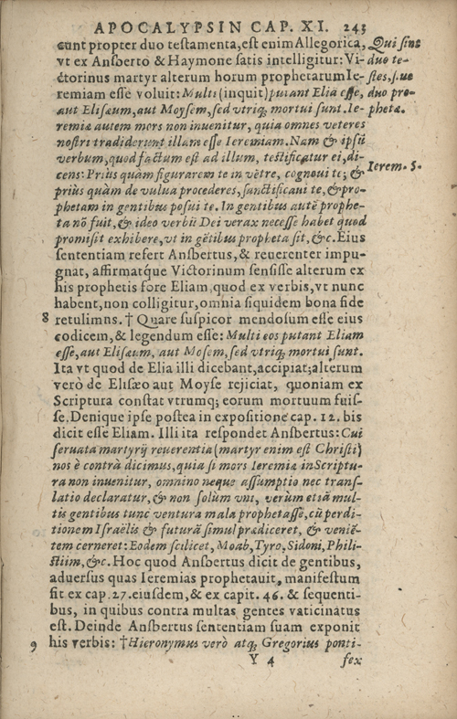 In sacram beati Ioannis Apostoli and Evangelistae Apocalypsin Commentarii by Francisci Riberae, Presbyteri Societatis Iesu, 1602 edition in Latin - read online free