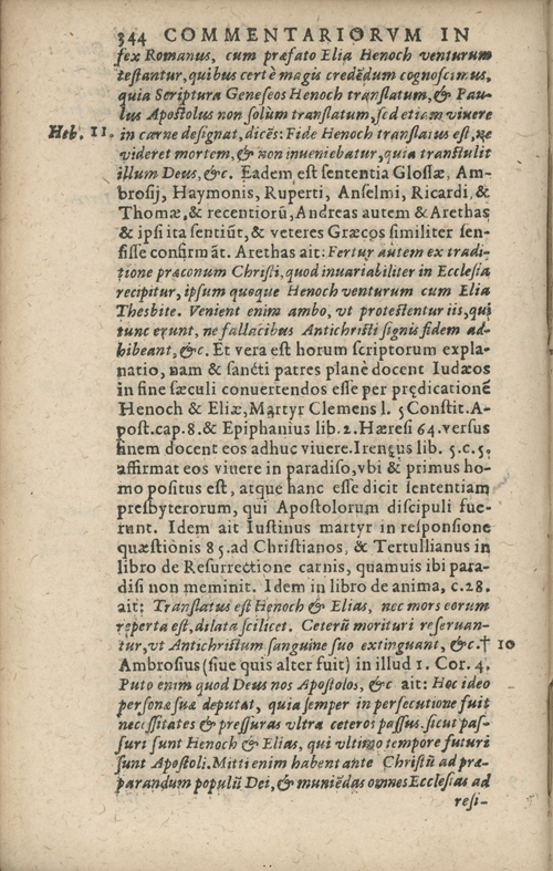 In sacram beati Ioannis Apostoli and Evangelistae Apocalypsin Commentarii by Francisci Riberae, Presbyteri Societatis Iesu, 1602 edition in Latin - read online free