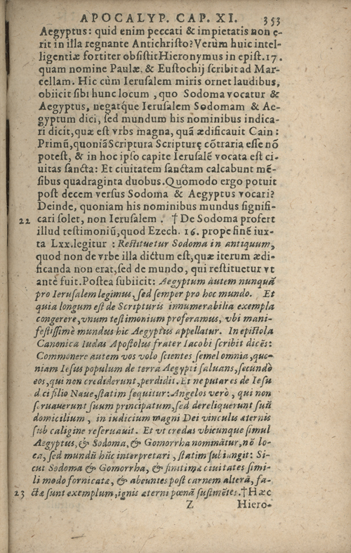 In sacram beati Ioannis Apostoli and Evangelistae Apocalypsin Commentarii by Francisci Riberae, Presbyteri Societatis Iesu, 1602 edition in Latin - read online free