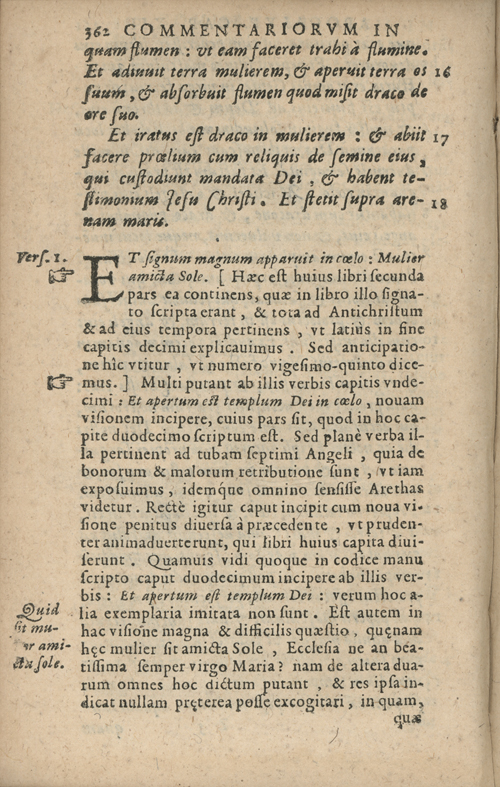 In sacram beati Ioannis Apostoli and Evangelistae Apocalypsin Commentarii by Francisci Riberae, Presbyteri Societatis Iesu, 1602 edition in Latin - read online free