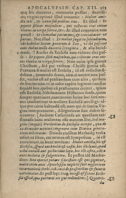 In sacram beati Ioannis Apostoli and Evangelistae Apocalypsin Commentarii by Francisci Riberae, Presbyteri Societatis Iesu, 1602 edition in Latin - read online free