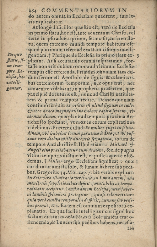 In sacram beati Ioannis Apostoli and Evangelistae Apocalypsin Commentarii by Francisci Riberae, Presbyteri Societatis Iesu, 1602 edition in Latin - read online free