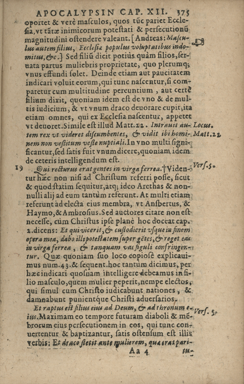 In sacram beati Ioannis Apostoli and Evangelistae Apocalypsin Commentarii by Francisci Riberae, Presbyteri Societatis Iesu, 1602 edition in Latin - read online free
