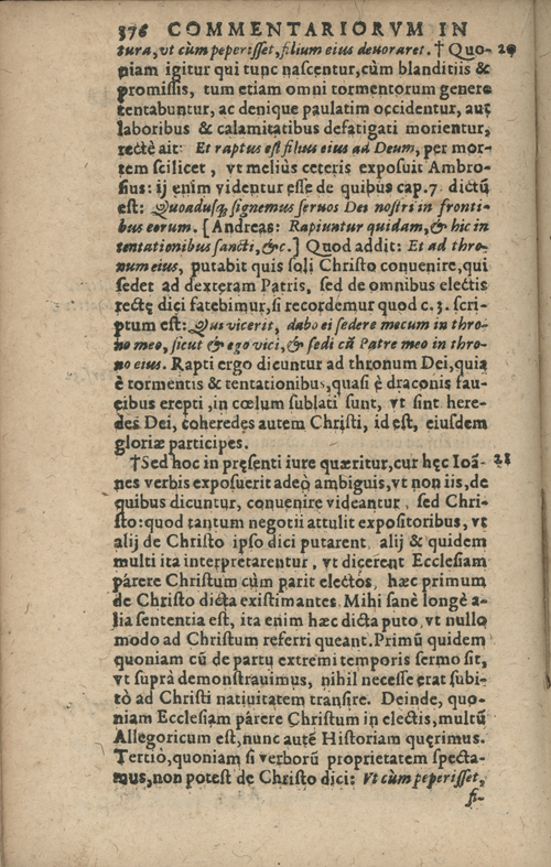 In sacram beati Ioannis Apostoli and Evangelistae Apocalypsin Commentarii by Francisci Riberae, Presbyteri Societatis Iesu, 1602 edition in Latin - read online free