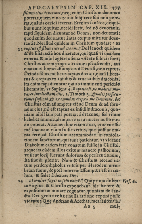In sacram beati Ioannis Apostoli and Evangelistae Apocalypsin Commentarii by Francisci Riberae, Presbyteri Societatis Iesu, 1602 edition in Latin - read online free