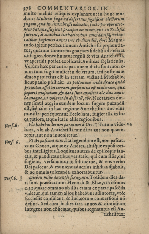 In sacram beati Ioannis Apostoli and Evangelistae Apocalypsin Commentarii by Francisci Riberae, Presbyteri Societatis Iesu, 1602 edition in Latin - read online free