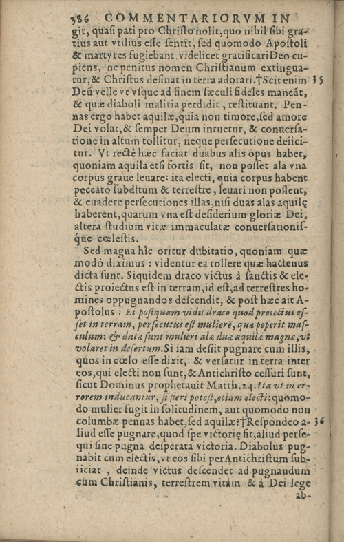 In sacram beati Ioannis Apostoli and Evangelistae Apocalypsin Commentarii by Francisci Riberae, Presbyteri Societatis Iesu, 1602 edition in Latin - read online free