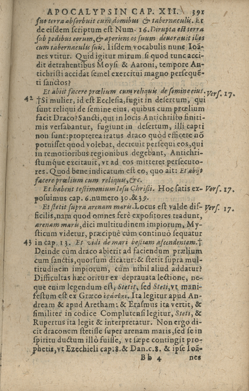In sacram beati Ioannis Apostoli and Evangelistae Apocalypsin Commentarii by Francisci Riberae, Presbyteri Societatis Iesu, 1602 edition in Latin - read online free