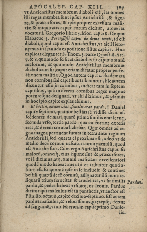 In sacram beati Ioannis Apostoli and Evangelistae Apocalypsin Commentarii by Francisci Riberae, Presbyteri Societatis Iesu, 1602 edition in Latin - read online free