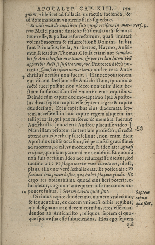 In sacram beati Ioannis Apostoli and Evangelistae Apocalypsin Commentarii by Francisci Riberae, Presbyteri Societatis Iesu, 1602 edition in Latin - read online free