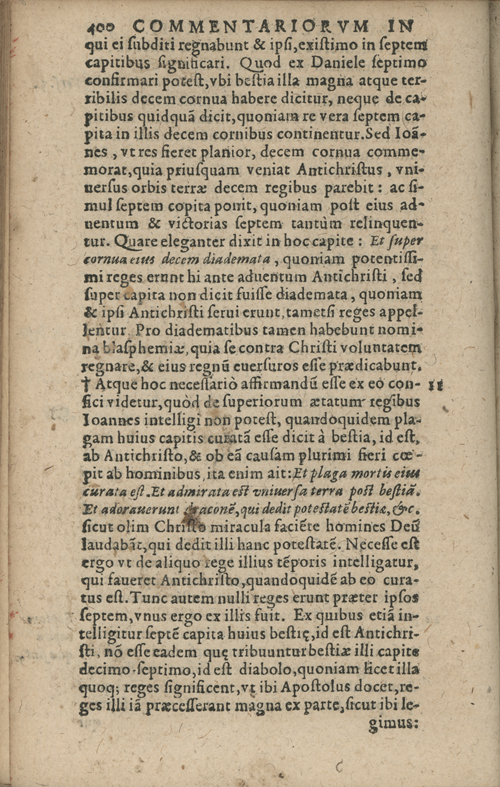 In sacram beati Ioannis Apostoli and Evangelistae Apocalypsin Commentarii by Francisci Riberae, Presbyteri Societatis Iesu, 1602 edition in Latin - read online free