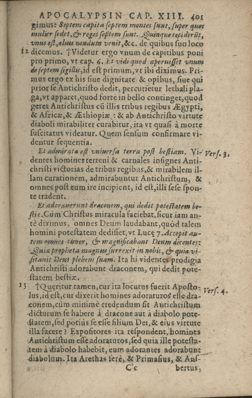 In sacram beati Ioannis Apostoli and Evangelistae Apocalypsin Commentarii by Francisci Riberae, Presbyteri Societatis Iesu, 1602 edition in Latin - read online free