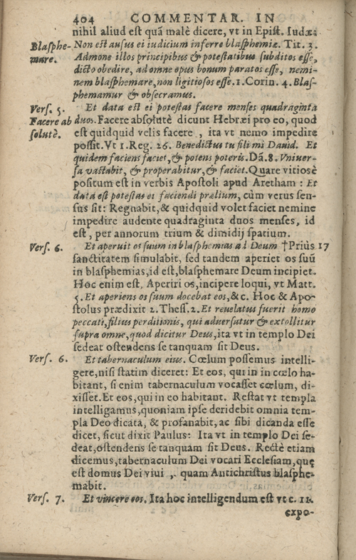 In sacram beati Ioannis Apostoli and Evangelistae Apocalypsin Commentarii by Francisci Riberae, Presbyteri Societatis Iesu, 1602 edition in Latin - read online free