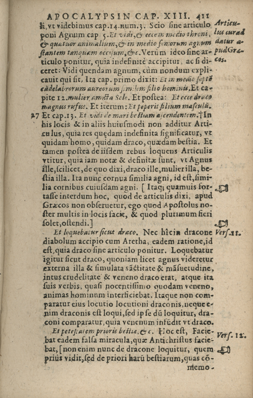 In sacram beati Ioannis Apostoli and Evangelistae Apocalypsin Commentarii by Francisci Riberae, Presbyteri Societatis Iesu, 1602 edition in Latin - read online free