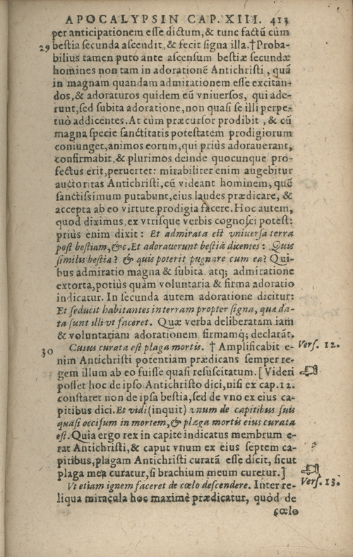 In sacram beati Ioannis Apostoli and Evangelistae Apocalypsin Commentarii by Francisci Riberae, Presbyteri Societatis Iesu, 1602 edition in Latin - read online free
