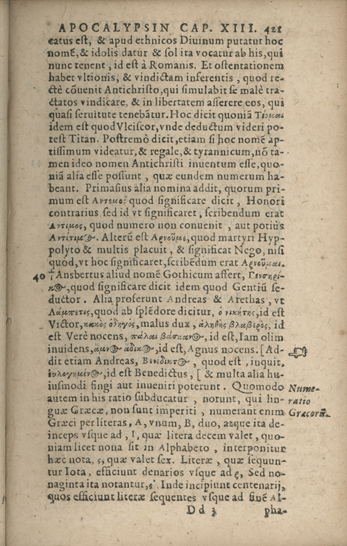 In sacram beati Ioannis Apostoli and Evangelistae Apocalypsin Commentarii by Francisci Riberae, Presbyteri Societatis Iesu, 1602 edition in Latin - read online free