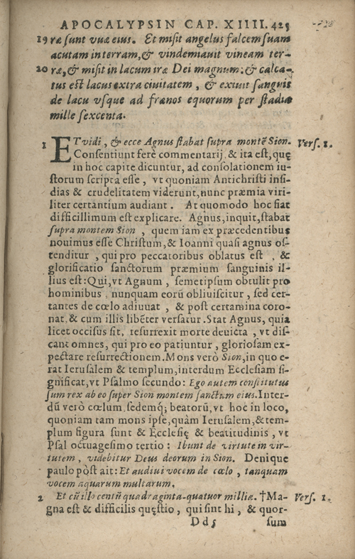 In sacram beati Ioannis Apostoli and Evangelistae Apocalypsin Commentarii by Francisci Riberae, Presbyteri Societatis Iesu, 1602 edition in Latin - read online free