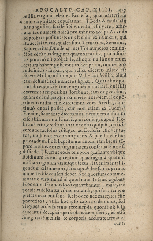 In sacram beati Ioannis Apostoli and Evangelistae Apocalypsin Commentarii by Francisci Riberae, Presbyteri Societatis Iesu, 1602 edition in Latin - read online free