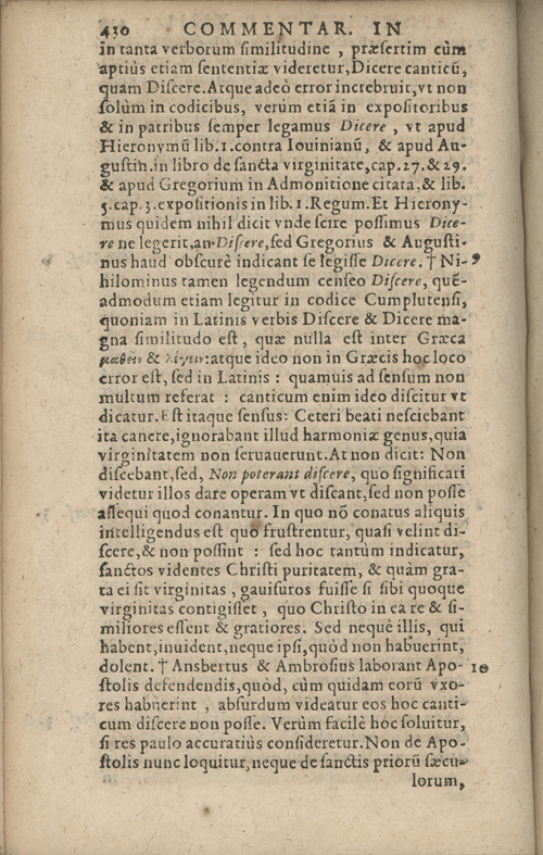 In sacram beati Ioannis Apostoli and Evangelistae Apocalypsin Commentarii by Francisci Riberae, Presbyteri Societatis Iesu, 1602 edition in Latin - read online free