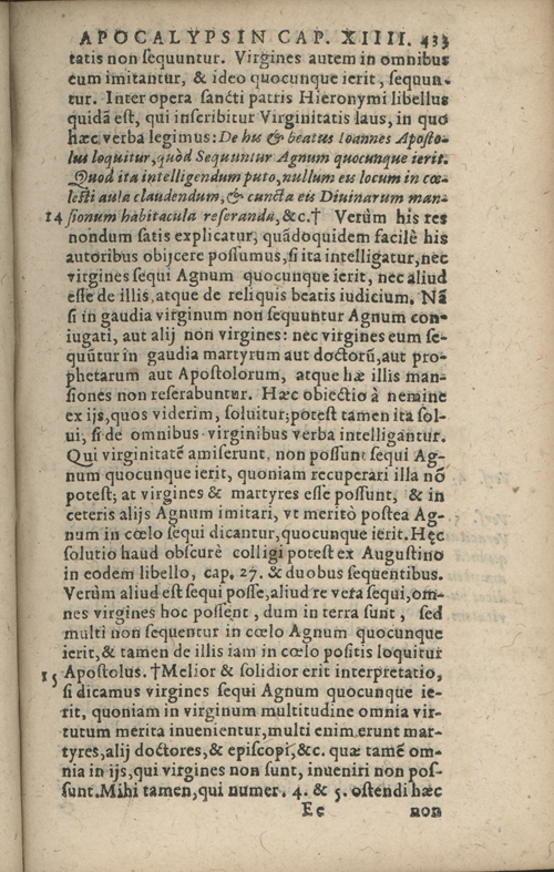 In sacram beati Ioannis Apostoli and Evangelistae Apocalypsin Commentarii by Francisci Riberae, Presbyteri Societatis Iesu, 1602 edition in Latin - read online free