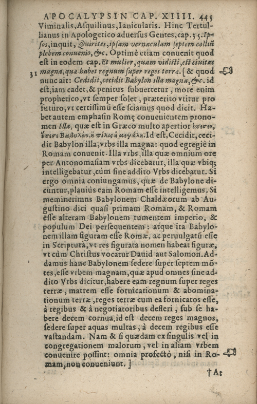 In sacram beati Ioannis Apostoli and Evangelistae Apocalypsin Commentarii by Francisci Riberae, Presbyteri Societatis Iesu, 1602 edition in Latin - read online free