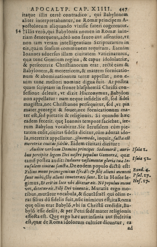 In sacram beati Ioannis Apostoli and Evangelistae Apocalypsin Commentarii by Francisci Riberae, Presbyteri Societatis Iesu, 1602 edition in Latin - read online free